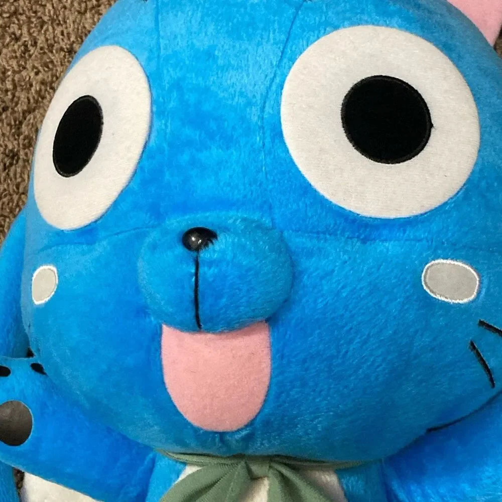 Fairy Tail Cat Happy Plush Anime Stuffed Animal Backpack